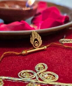 Alternative view of Morpankh Rakhi